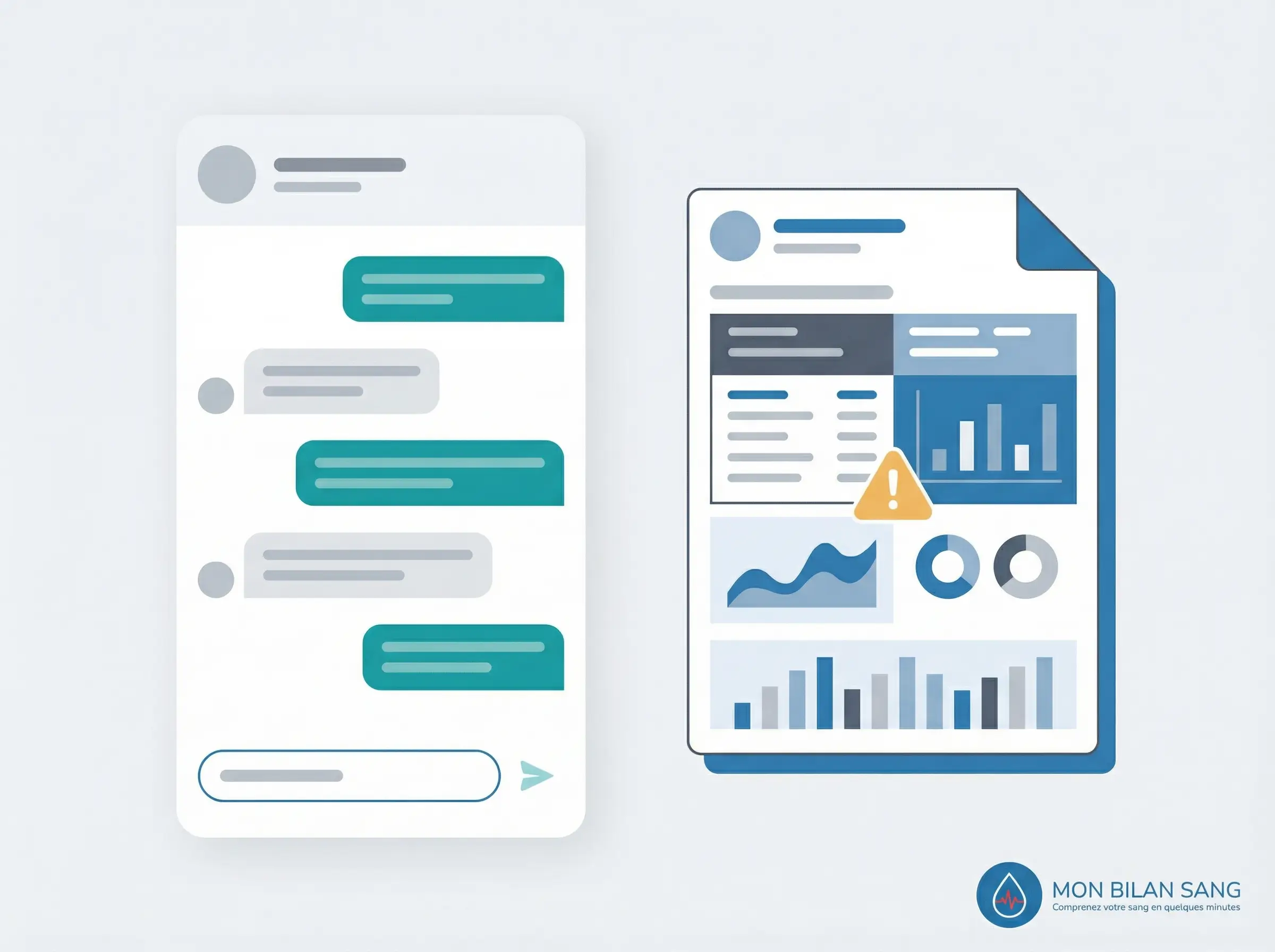 Test de ChatGPT pour l'interprétation des analyses de sang - Interface et résultats